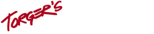 Torgers skraphandel logo hvit